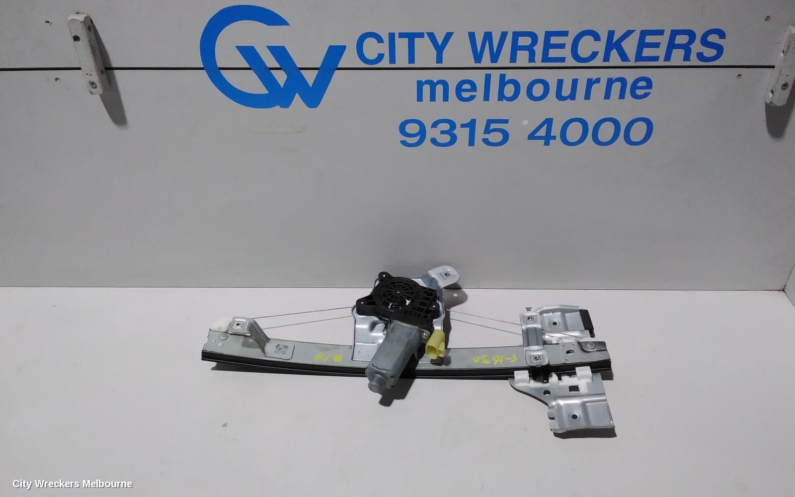 HOLDEN COMMODORE RIGHT REAR WND REG/MOTOR, VE-VF, SEDAN, 08/2006 - 12/2017