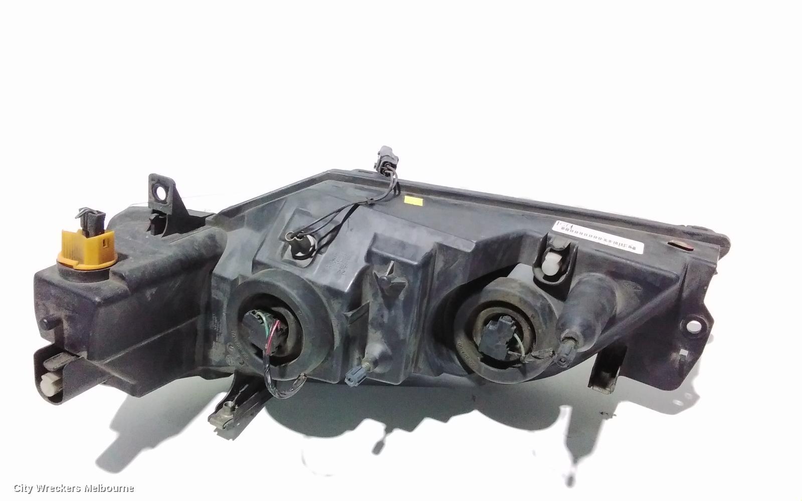FORD FALCON RIGHT HEADLAMP, BA-BF1, FUTURA/FAIRMONT/LTD, CHROME INSERT TYPE, 10/2002 - 08/2006