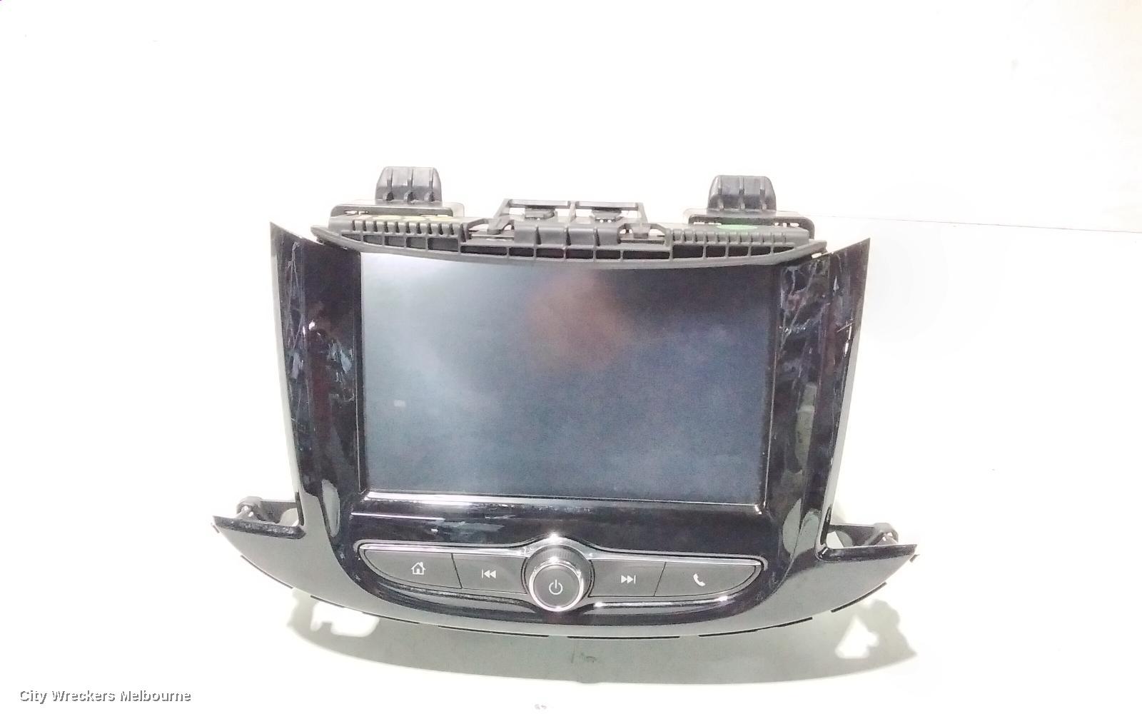 HOLDEN TRAX RADIO/CD/DVD/SAT/TV, TOUCHSCREEN UNIT, TJ SERIES, LATE TYPE, 10/2016 - 12/2020
