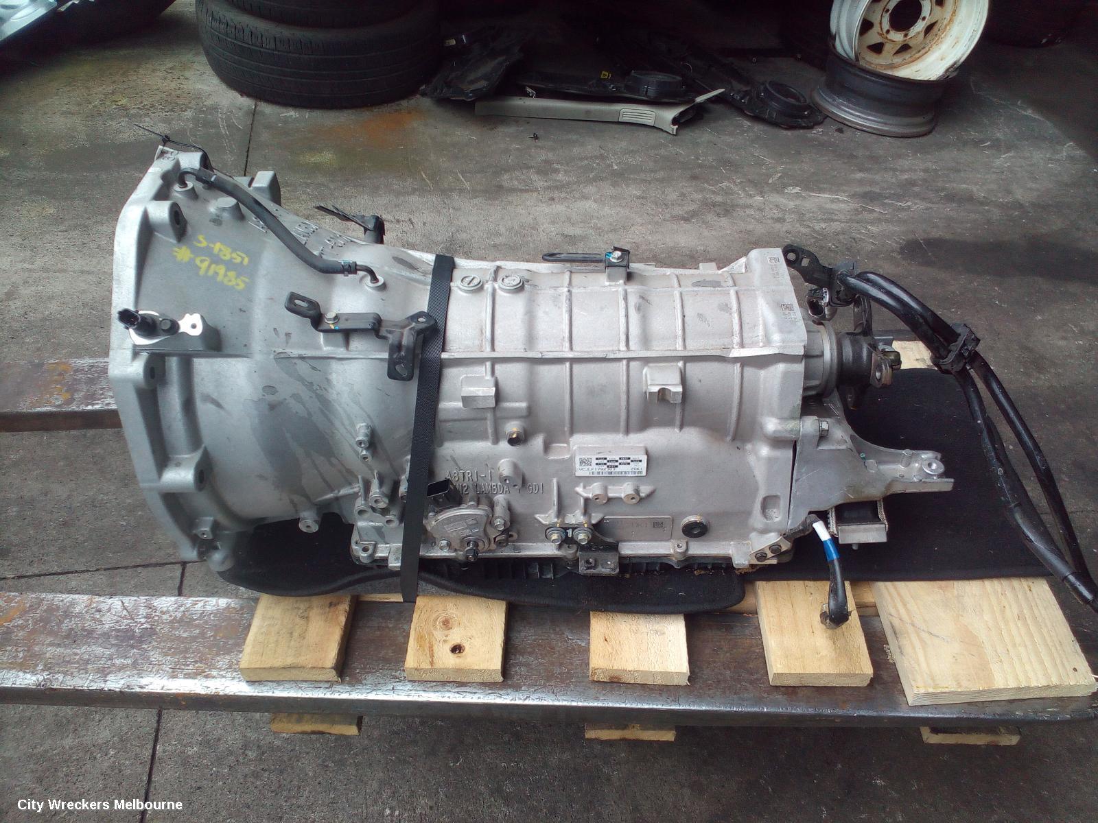 KIA STINGER TRANS/GEARBOX, AUTO, PETROL, 3.3, G6DP, TWIN TURBO, CK, 06/2017 ONWARDS