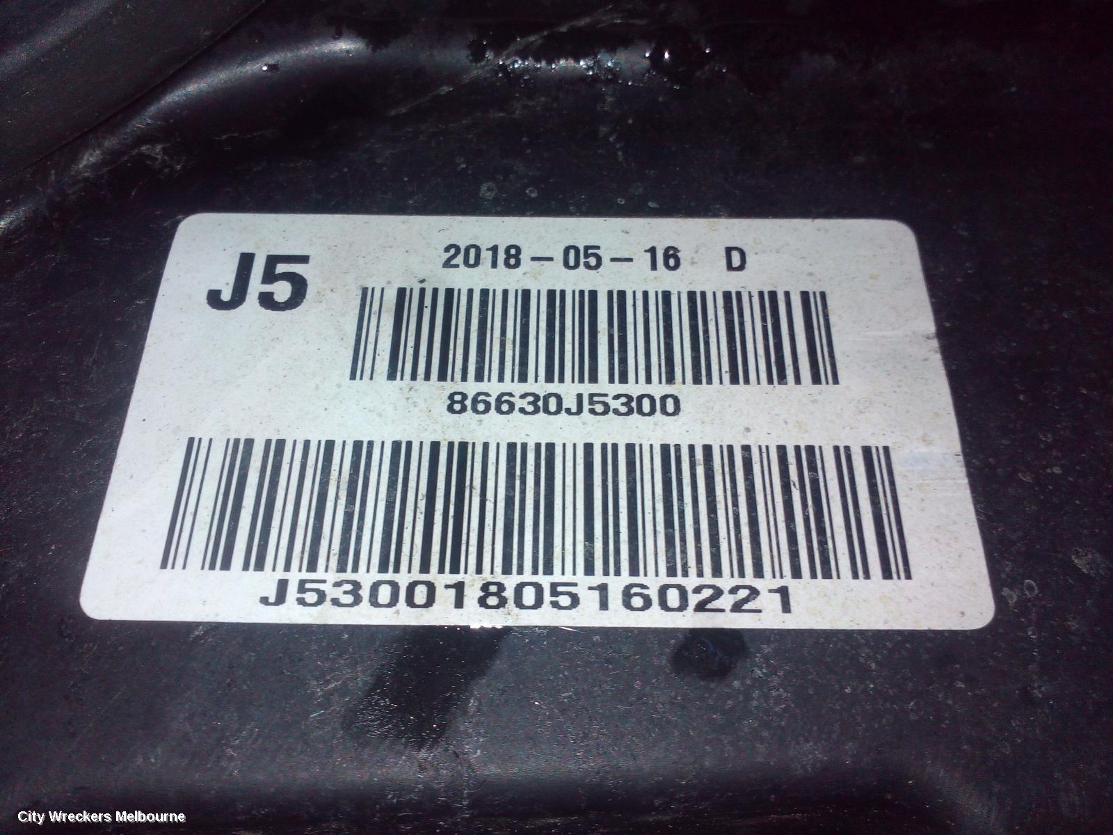 KIA STINGER R/BAR BRACKET/REINFO, REINFORCEMENT, CK, 330S/330SI/GT/GT-LINE, 06/2017 ONWARDS