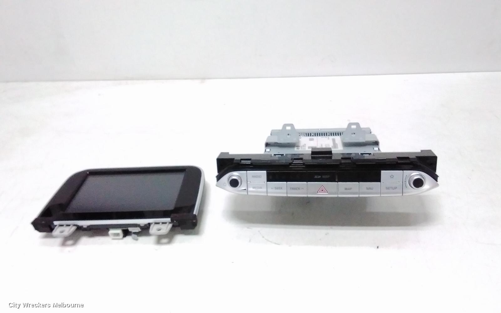 KIA STINGER RADIO/CD/DVD/SAT/TV, DISPLAY UNIT, 8IN TOUCHSCREEN, CK, 06/2017 - 12/2020