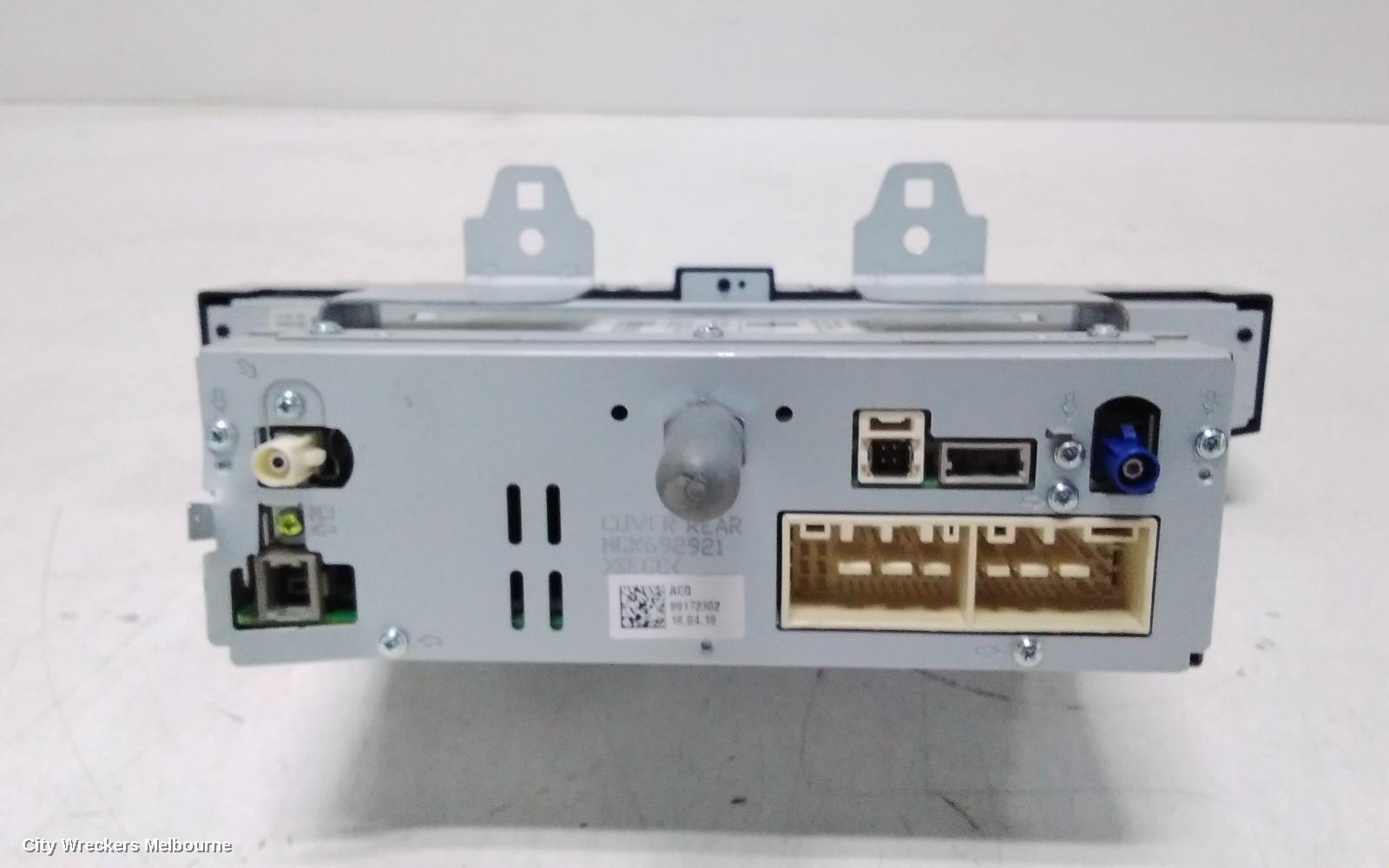 KIA STINGER RADIO/CD/DVD/SAT/TV, DISPLAY UNIT, 8IN TOUCHSCREEN, CK, 06/2017 - 12/2020