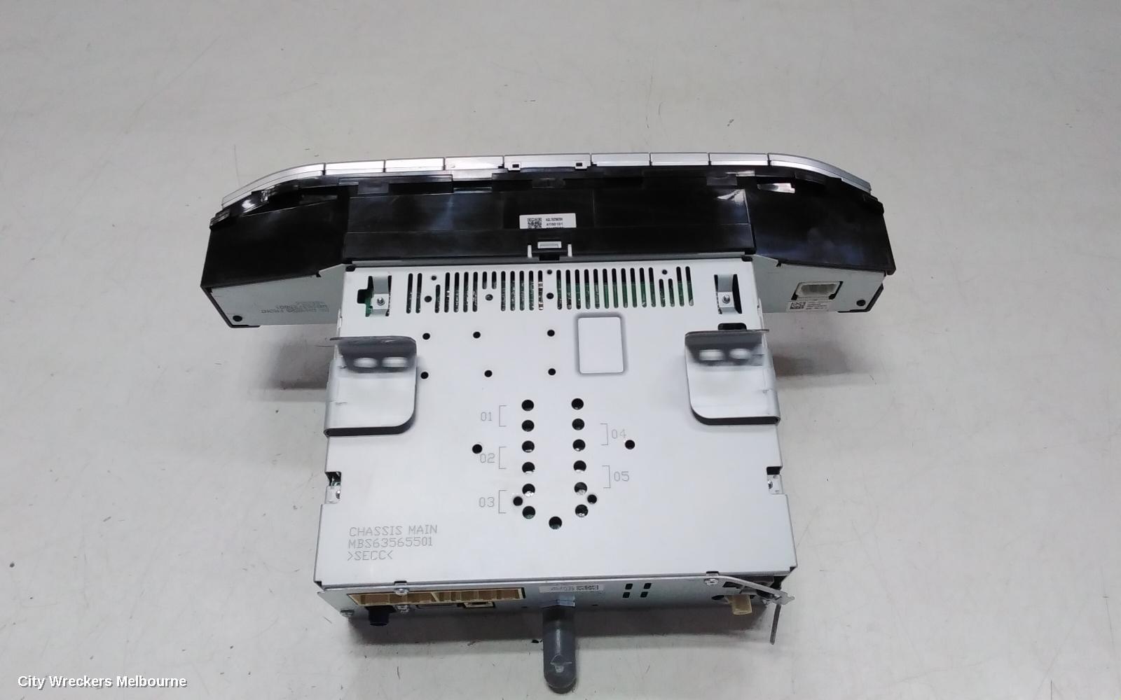 KIA STINGER RADIO/CD/DVD/SAT/TV, DISPLAY UNIT, 8IN TOUCHSCREEN, CK, 06/2017 - 12/2020