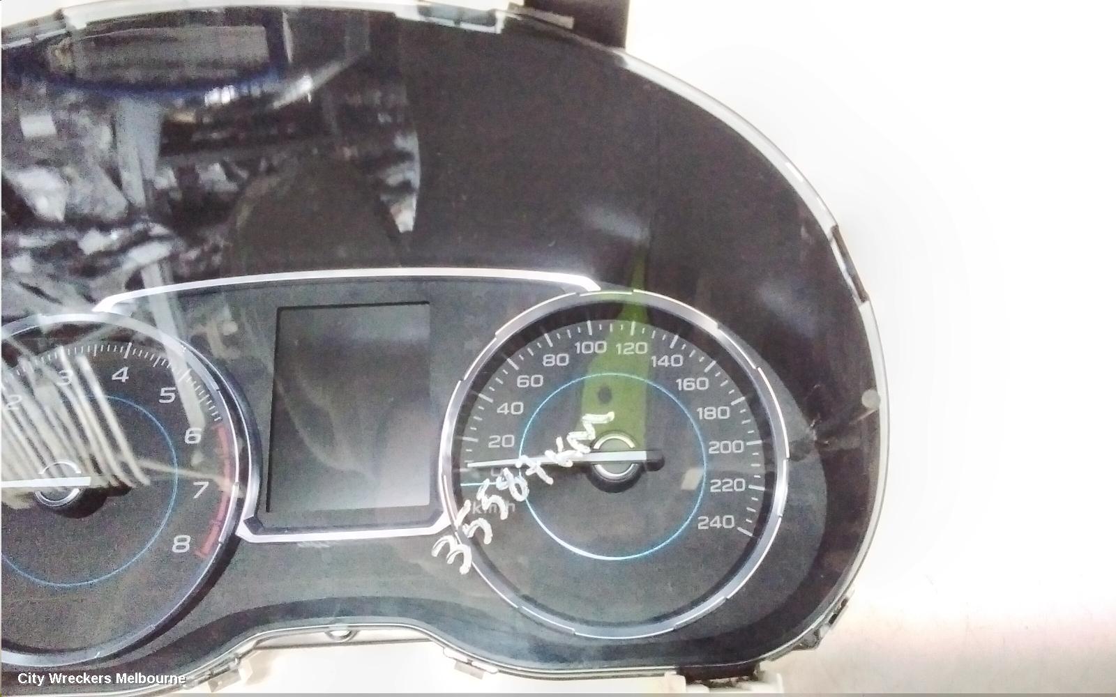 SUBARU FORESTER INSTRUMENT CLUSTER, INSTRUMENT CLUSTER, PETROL, 2.5, AUTO TM, 6 SPEED, SJ, 12/2012 - 08/2018