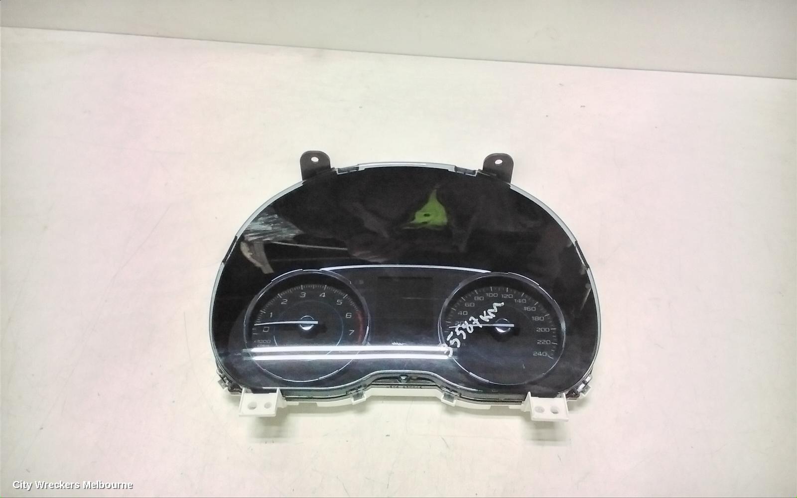 SUBARU FORESTER INSTRUMENT CLUSTER, INSTRUMENT CLUSTER, PETROL, 2.5, AUTO TM, 6 SPEED, SJ, 12/2012 - 08/2018