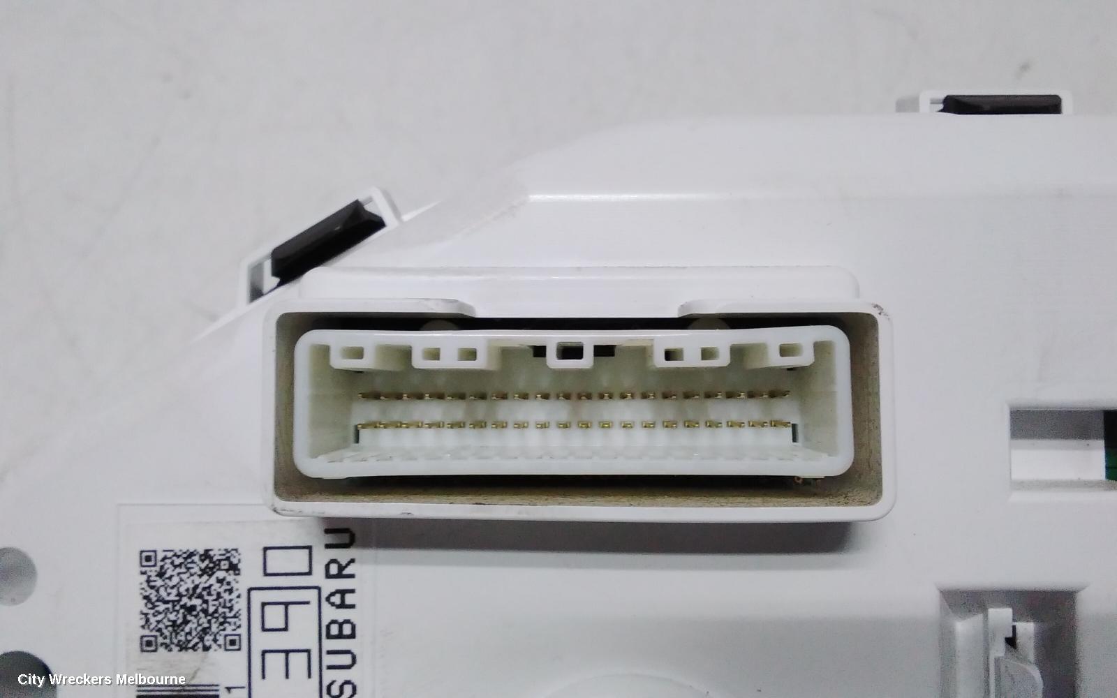 SUBARU FORESTER INSTRUMENT CLUSTER, INSTRUMENT CLUSTER, PETROL, 2.5, AUTO TM, 6 SPEED, SJ, 12/2012 - 08/2018