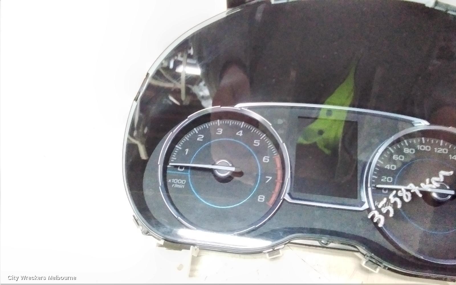 SUBARU FORESTER INSTRUMENT CLUSTER, INSTRUMENT CLUSTER, PETROL, 2.5, AUTO TM, 6 SPEED, SJ, 12/2012 - 08/2018