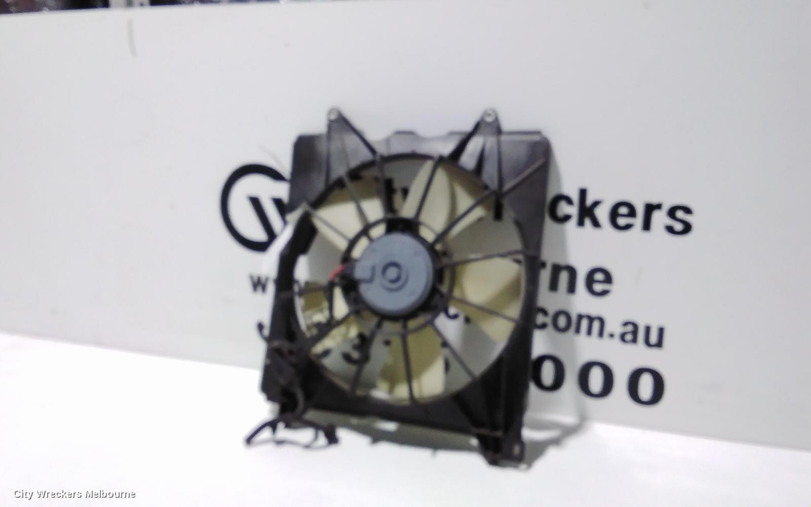 HONDA ACCORD FAN, RADIATOR FAN, 2.4, 8TH GEN, EURO (VIN JHMCU), 06/2008 - 12/2015