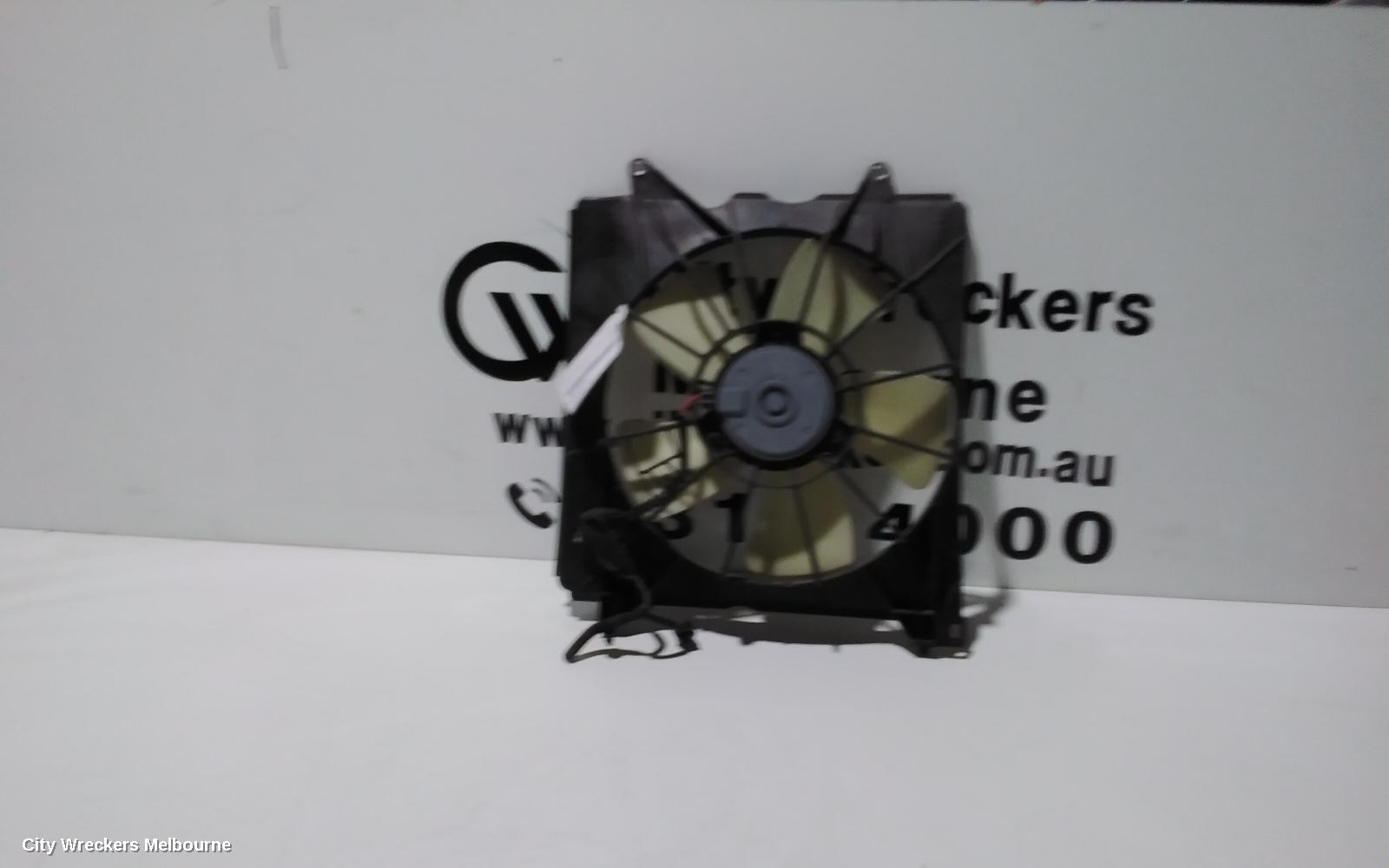 HONDA ACCORD FAN, RADIATOR FAN, 2.4, 8TH GEN, EURO (VIN JHMCU), 06/2008 - 12/2015