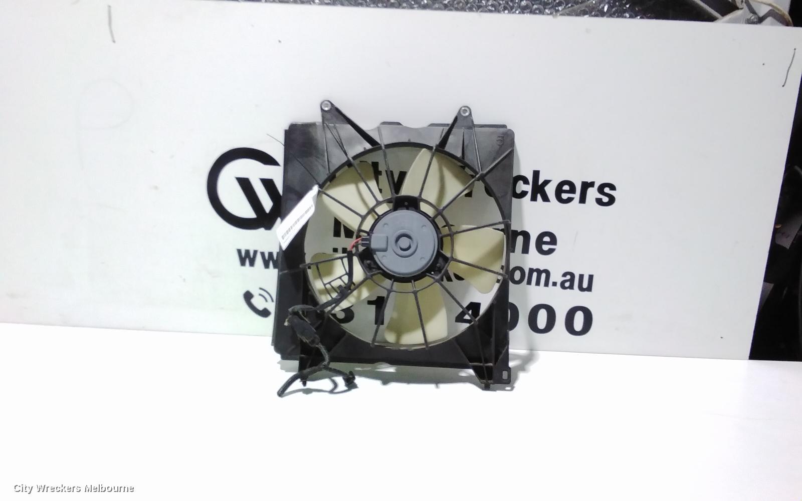 HONDA ACCORD FAN, RADIATOR FAN, 2.4, 8TH GEN, EURO (VIN JHMCU), 06/2008 - 12/2015