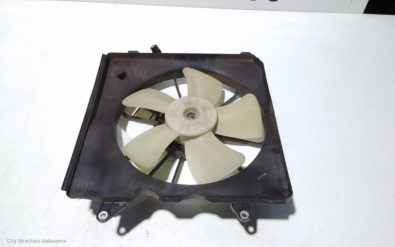 HONDA ACCORD FAN, RADIATOR FAN, 2.4, 8TH GEN, EURO (VIN JHMCU), 06/2008 - 12/2015
