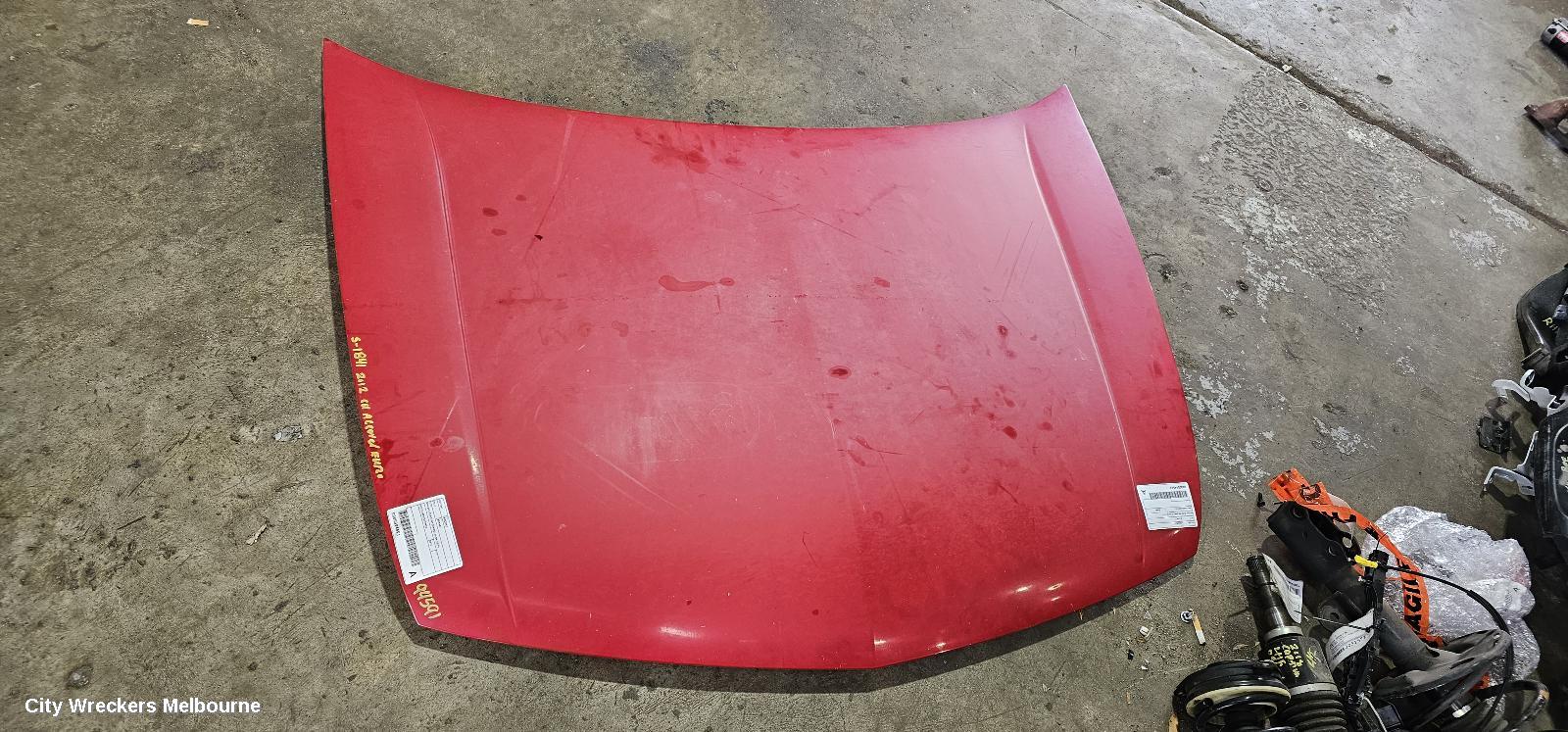 HONDA ACCORD BONNET, 8TH GEN, EURO (VIN JHMCU), 06/2008 - 12/2015
