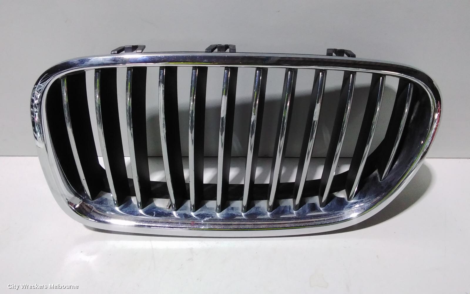 BMW 5 SERIES GRILLE, RADIATOR GRILLE (LH SIDE), F10/F11, SEDAN/WAGON, 05/2010 - 01/2017
