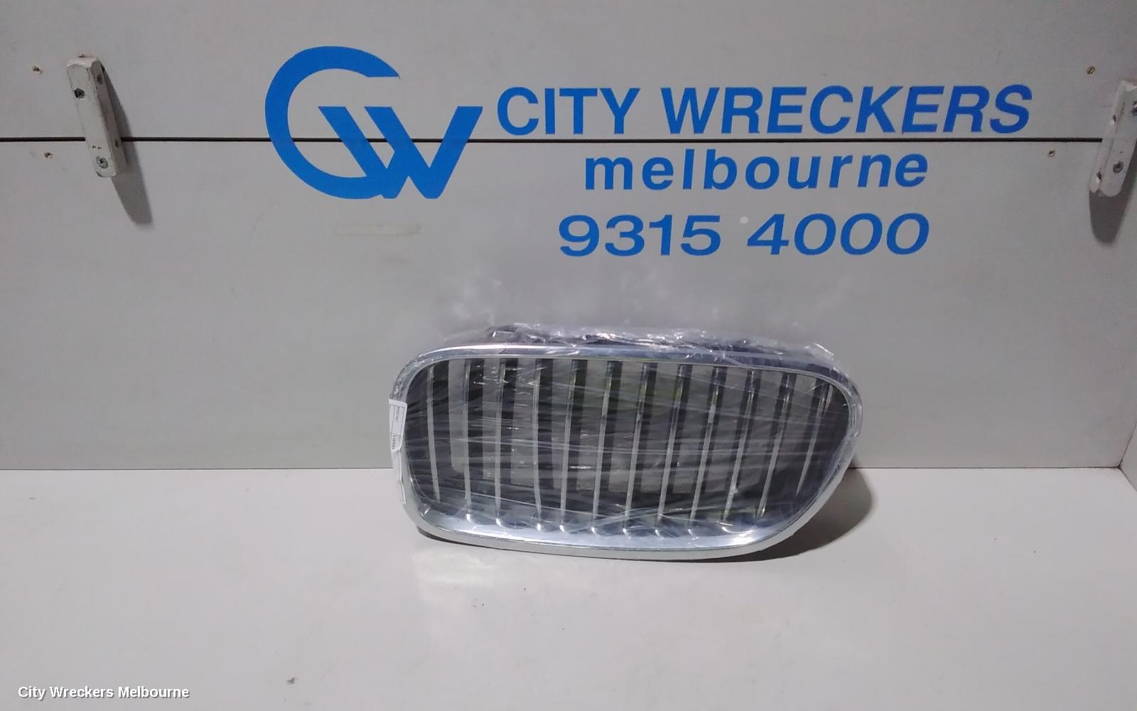 BMW 5 SERIES GRILLE, RADIATOR GRILLE (LH SIDE), F10/F11, SEDAN/WAGON, 05/2010 - 01/2017