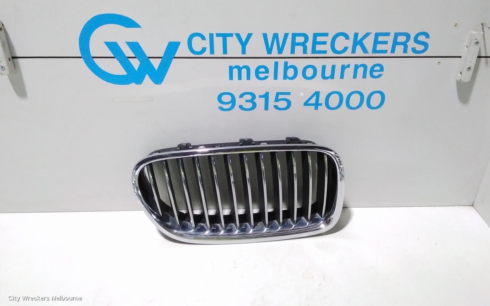 BMW 5 SERIES GRILLE, RADIATOR GRILLE (RH SIDE), F10/F11, SEDAN/WAGON, 05/2010 - 01/2017