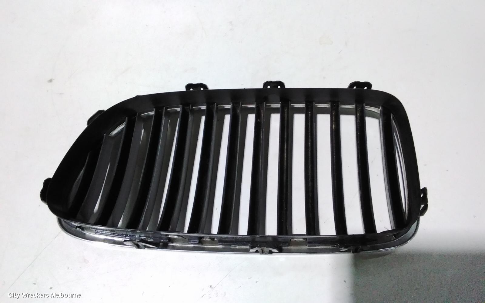 BMW 5 SERIES GRILLE, RADIATOR GRILLE (RH SIDE), F10/F11, SEDAN/WAGON, 05/2010 - 01/2017