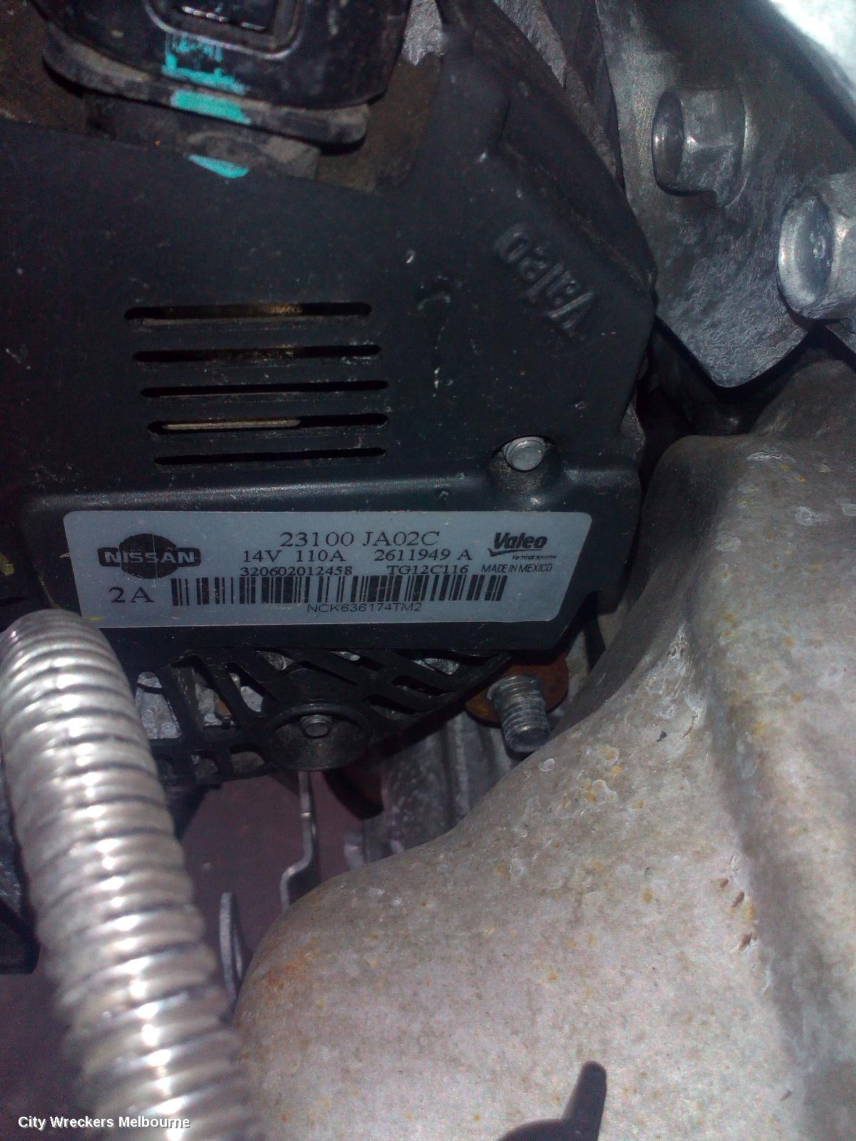 RENAULT KALEOS ALTERNATOR, PETROL, 2.5, H45, 09/2008 - 04/2016