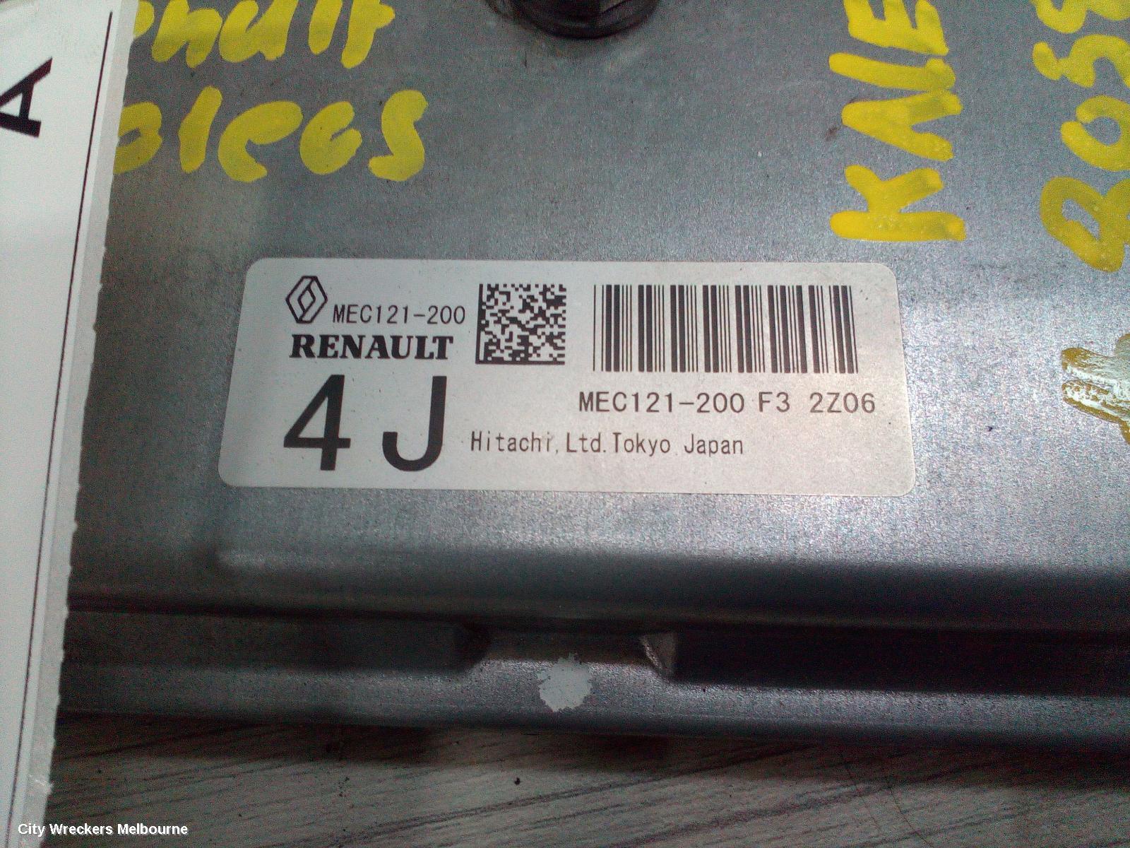 RENAULT KALEOS ECU, ENGINE ECU, 2.5, PETROL, ECU ONLY, H45, 09/2008 - 04/2016