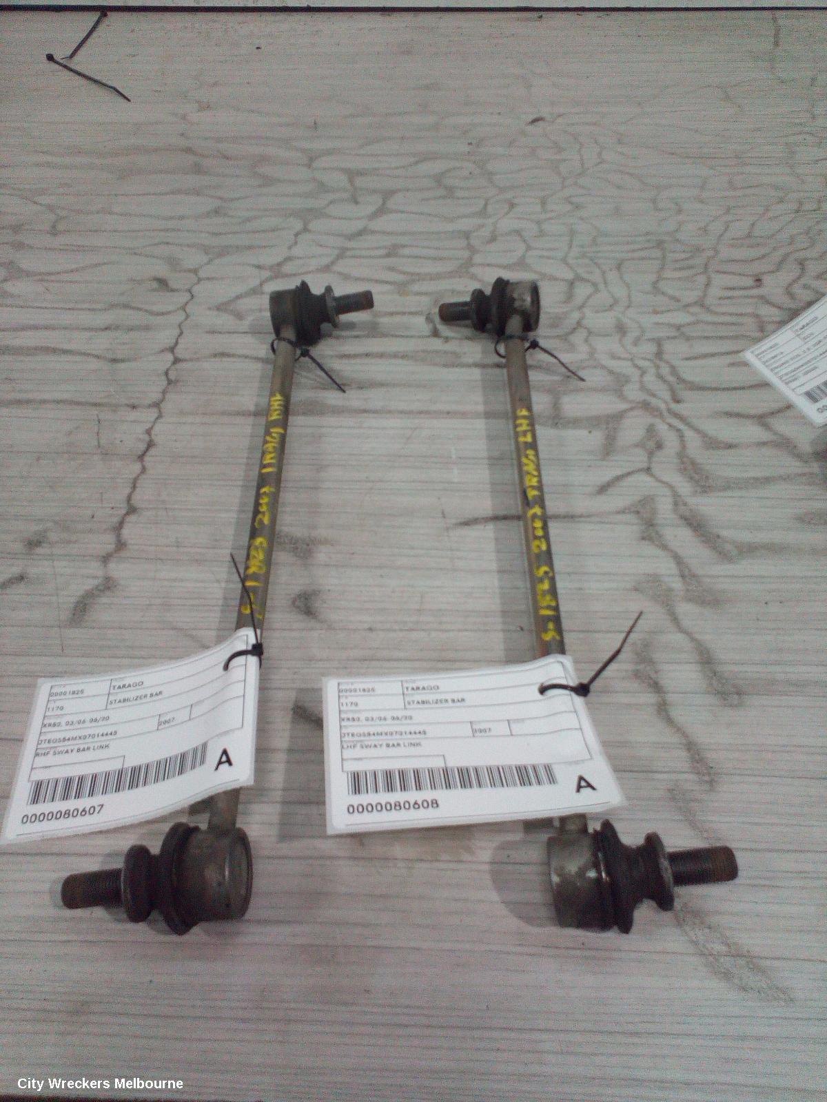 TOYOTA TARAGO STABILISER BAR, XR50, 03/2006 - 06/2020