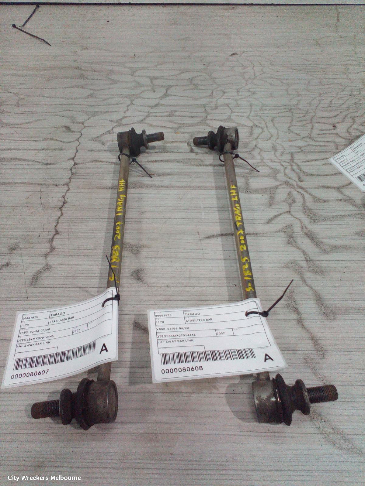 TOYOTA TARAGO STABILISER BAR, XR50, 03/2006 - 06/2020