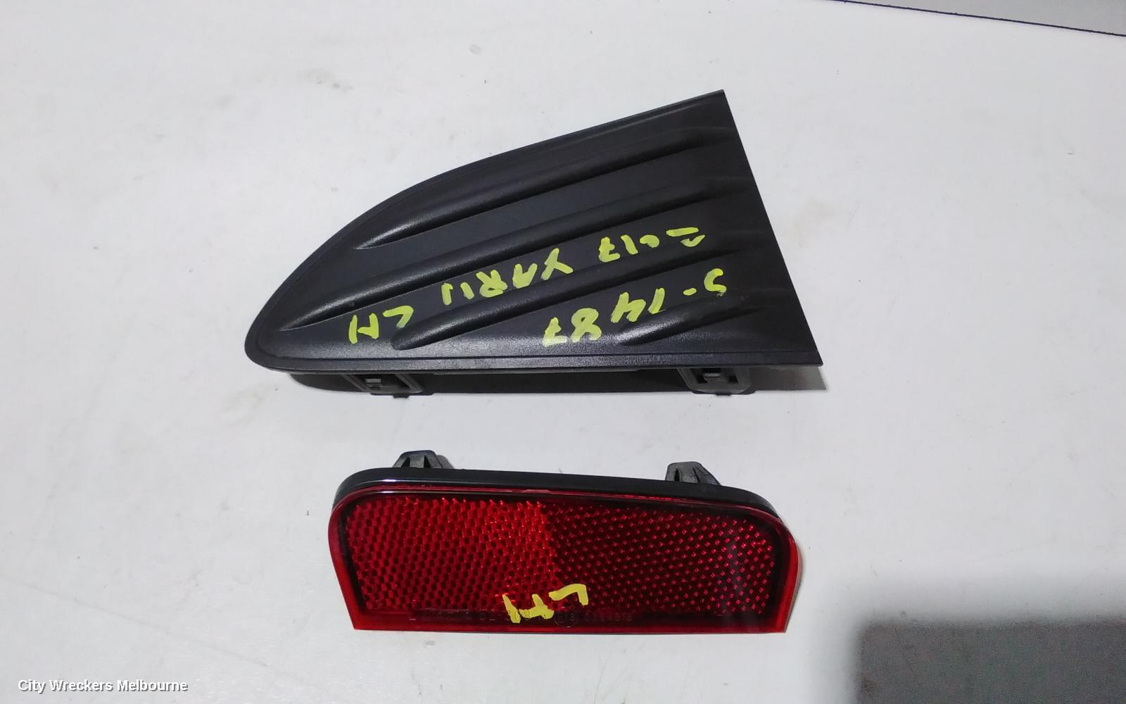TOYOTA YARIS REAR GARNISH, TAILGATE LAMP (LH SIDE), NCP13#, 01/2017 - 12/2019