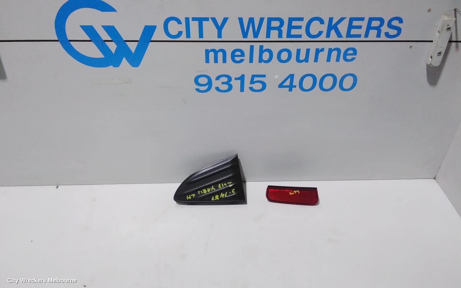 TOYOTA YARIS REAR GARNISH, TAILGATE LAMP (LH SIDE), NCP13#, 01/2017 - 12/2019