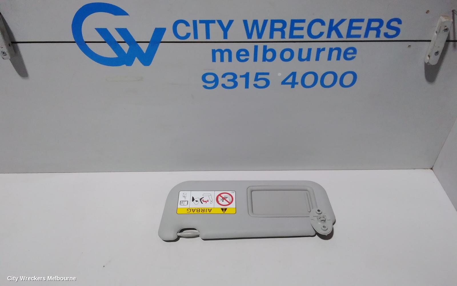 TOYOTA COROLLA SUNVISOR, ZRE182R/ZWE186R, LH SIDE, 10/2012 - 06/2018