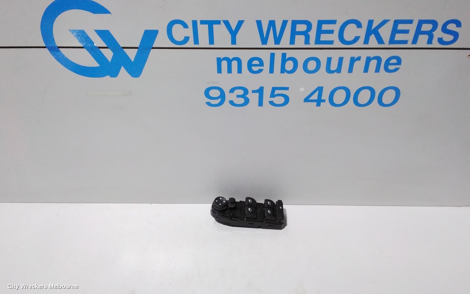 BMW 1 SERIES PWR DR WIND SWITCH, RH FRONT (MASTER SWITCH), E87, HATCH, 06/2007 - 12/2011
