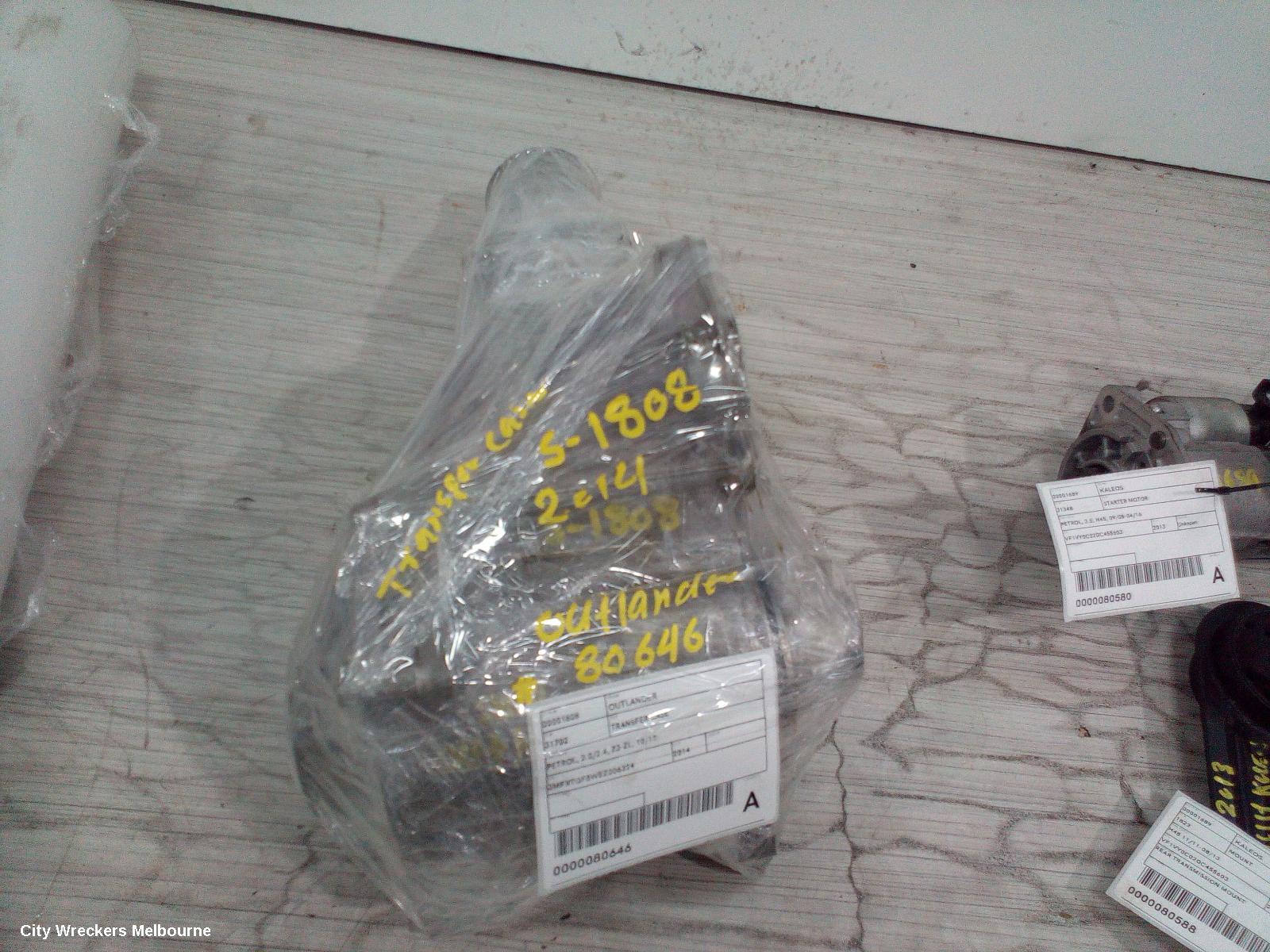 MITSUBISHI OUTLANDER TRANSFER CASE, PETROL, 2.0/2.4, ZJ-ZL, 10/2012 ONWARDS