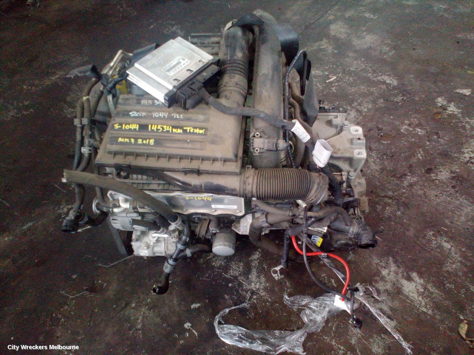 VOLKSWAGEN GOLF ENGINE, PETROL, 1.4, TURBO, GEN 7, CZDA CODE, 07/2015 - 08/2020