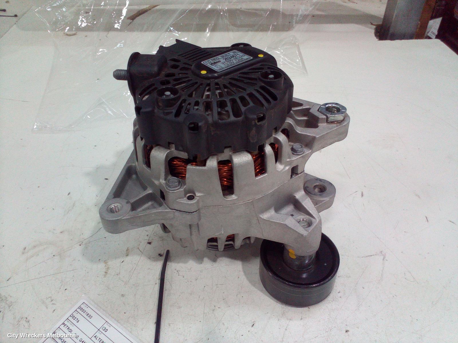 HYUNDAI I30 ALTERNATOR, PETROL, 2.0, G4NC, PD, HATCH (S. KOREA VIN KMHH), 03/2017 ONWARDS