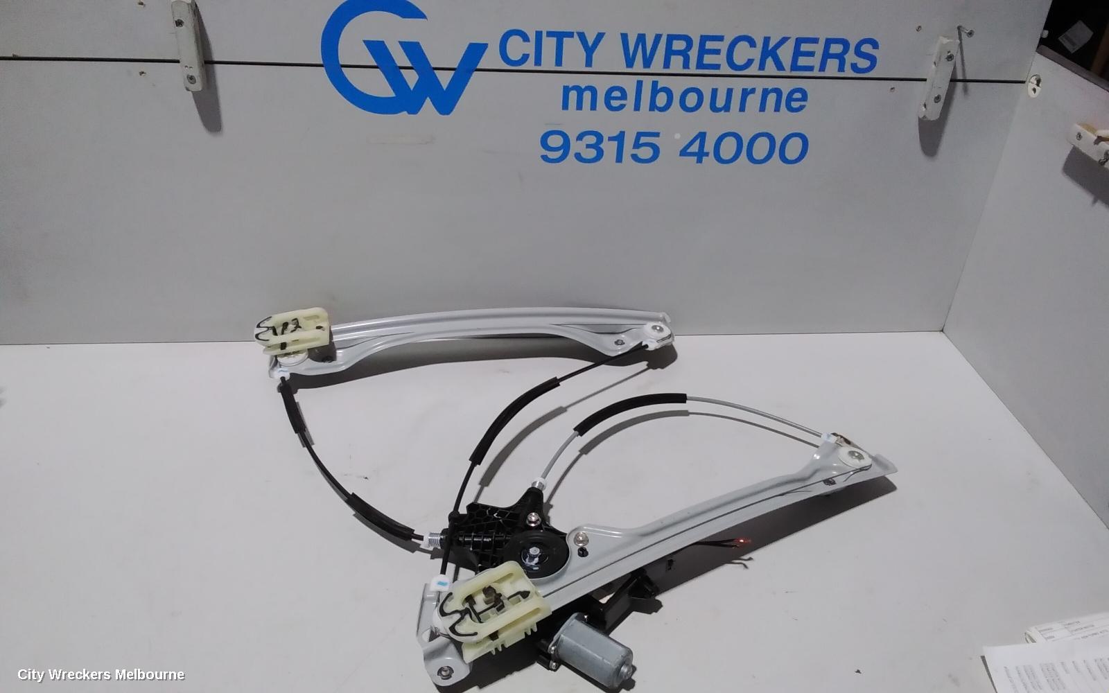 HOLDEN COMMODORE LEFT FRONT WINDOW REG/MOTOR, ZB, 10/2017 - 12/2020