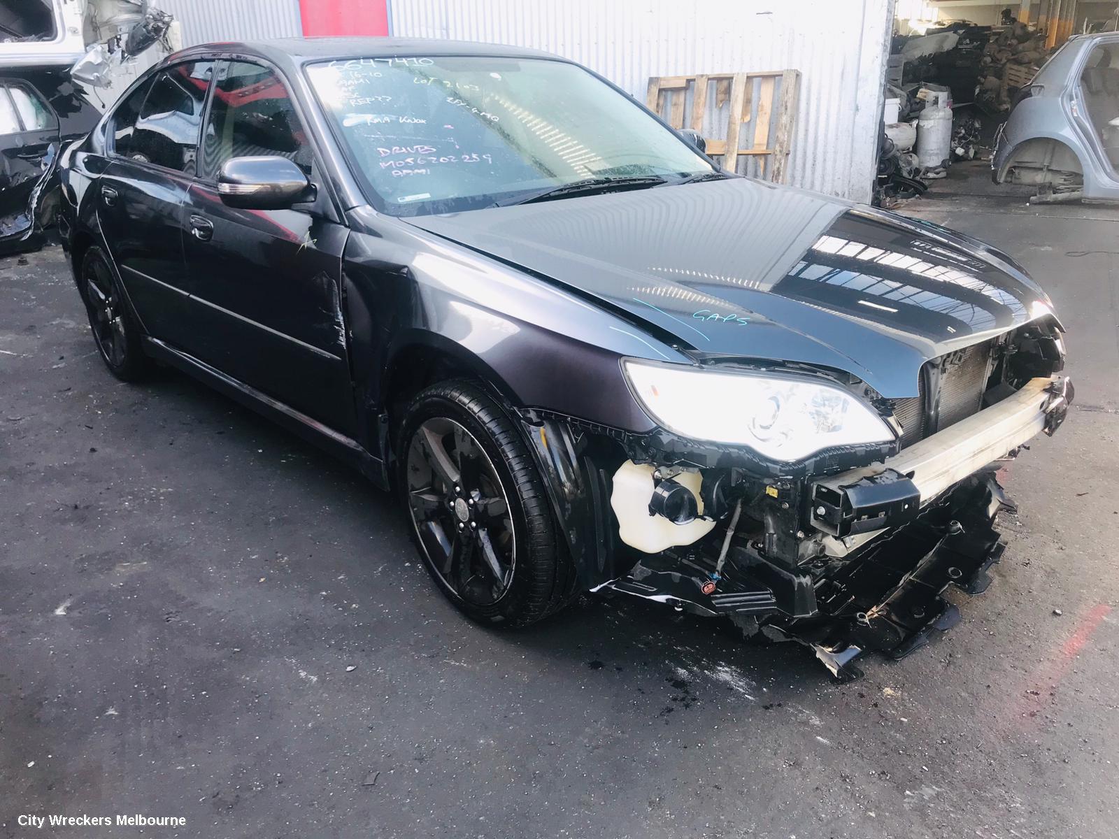 SUBARU LIBERTY LEFT FRONT DOOR, 4TH GEN, 08/2003 - 08/2009