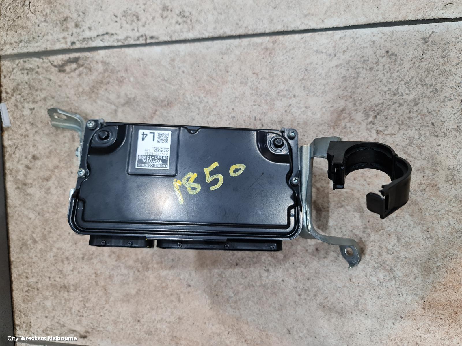TOYOTA COROLLA ECU, ENGINE ECU, AUTO T/M, ECU ONLY, ZRE182R, 10/2012 - 06/2018
