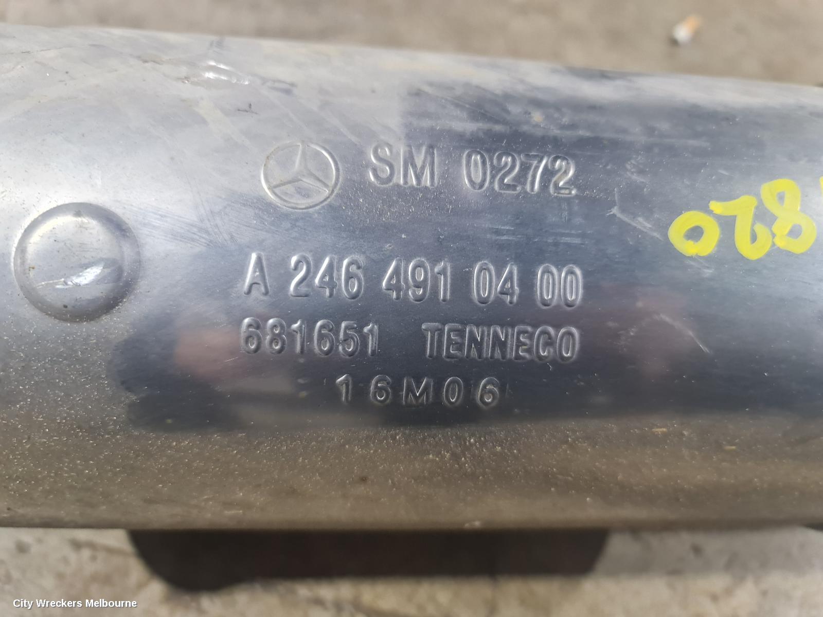 MERCEDES CLA CLASS SILENCER, C117, 10/2013 - 02/2019