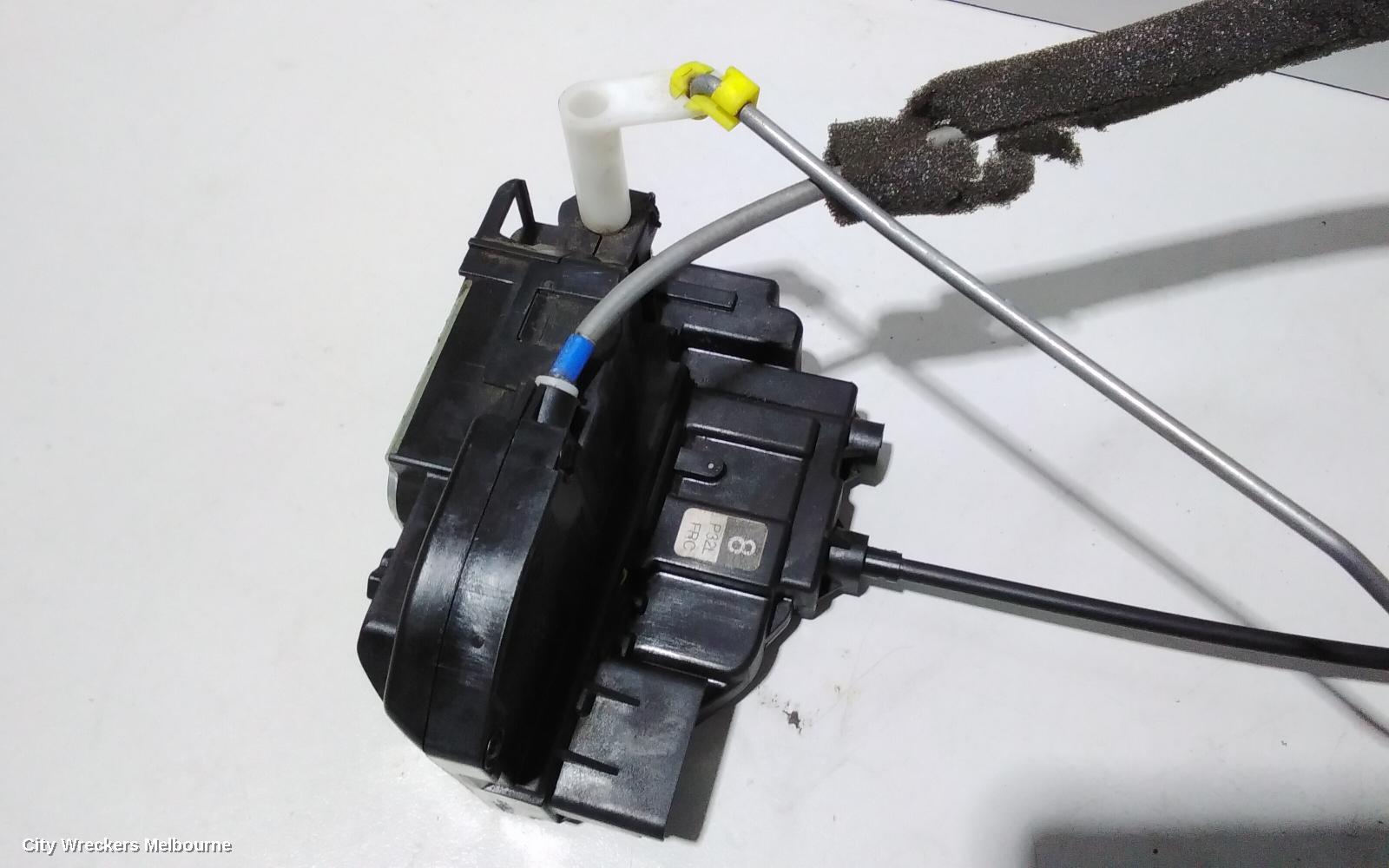 NISSAN DUALIS DOOR/BOOT/GATE LOCK, RIGHT FRONT DOOR LOCK, J10, POWER, 08/2008 - 05/2014