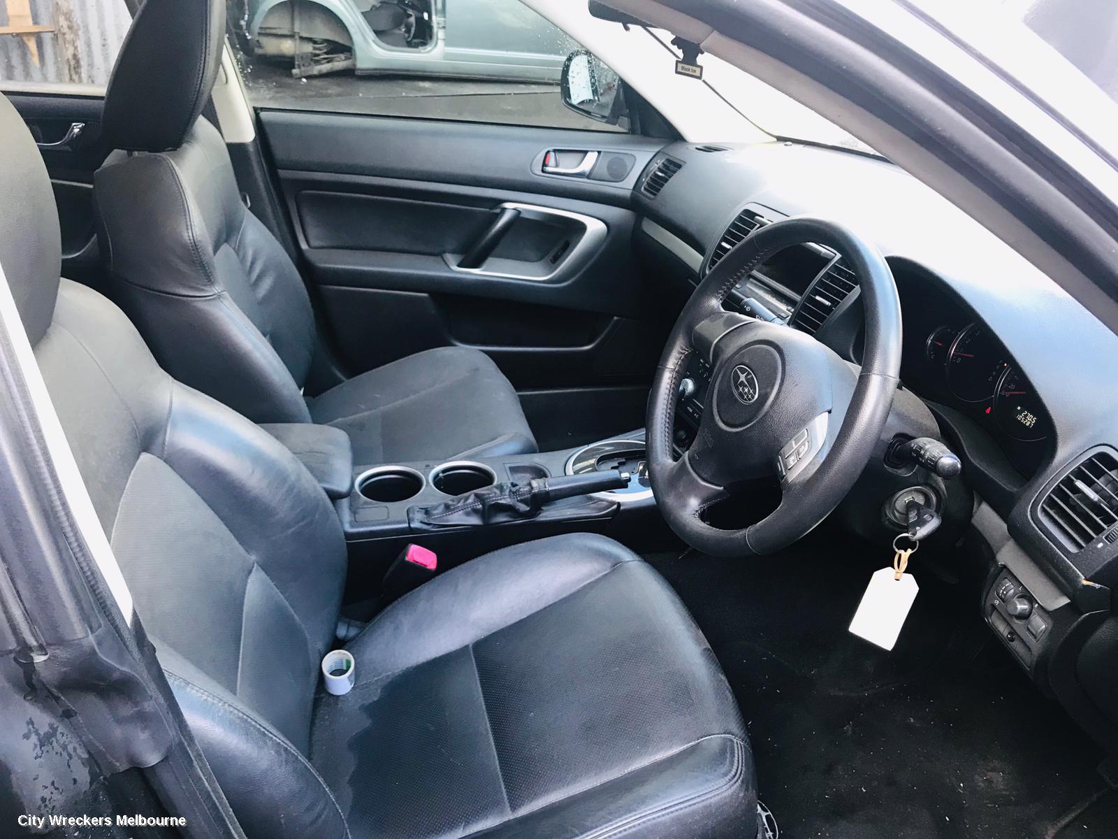 SUBARU LIBERTY LEFT FRONT DOOR, 4TH GEN, 08/2003 - 08/2009