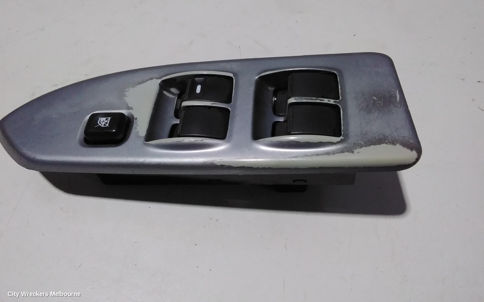 MITSUBISHI COLT PWR DR WIND SWITCH, RH FRONT (MASTER SWITCH), RG, HATCH, 01/2002 - 11/2011
