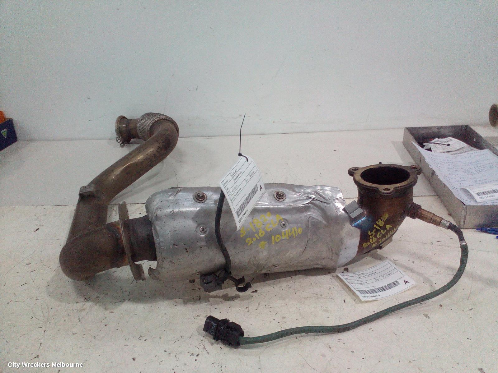 MERCEDES CLA CLASS CATALYTIC CONVERTER, C117, 10/2013 - 02/2019