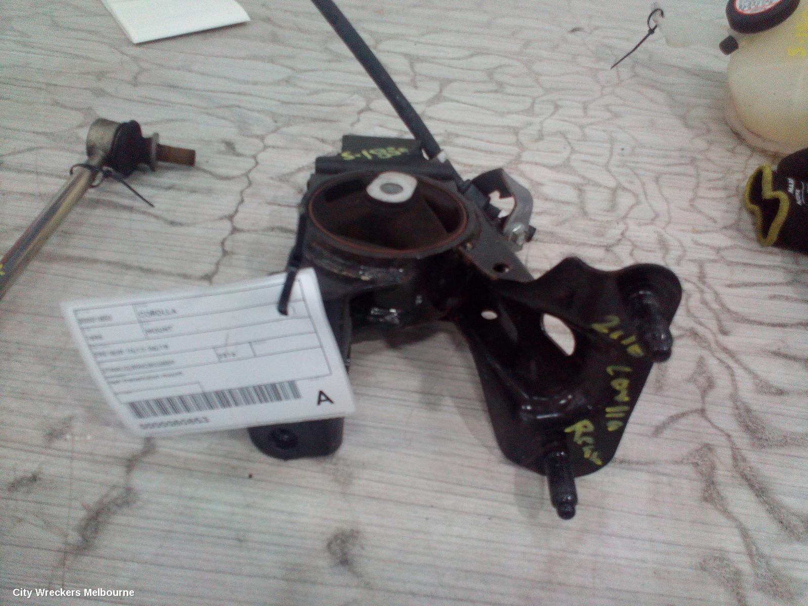 TOYOTA COROLLA MOUNT, ZRE182R 10/2012 - 06/2018