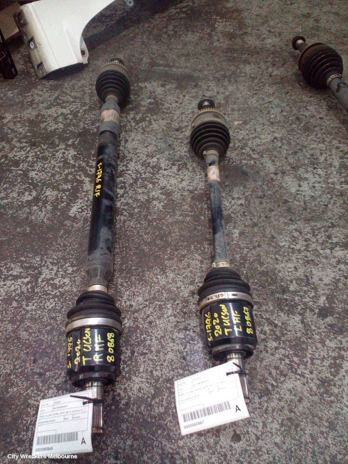 HYUNDAI TUCSON RIGHT DRIVESHAFT, FRONT, 2.0, G4NC, PETROL, AUTO T/M, TL, 07/2015 - 01/2021
