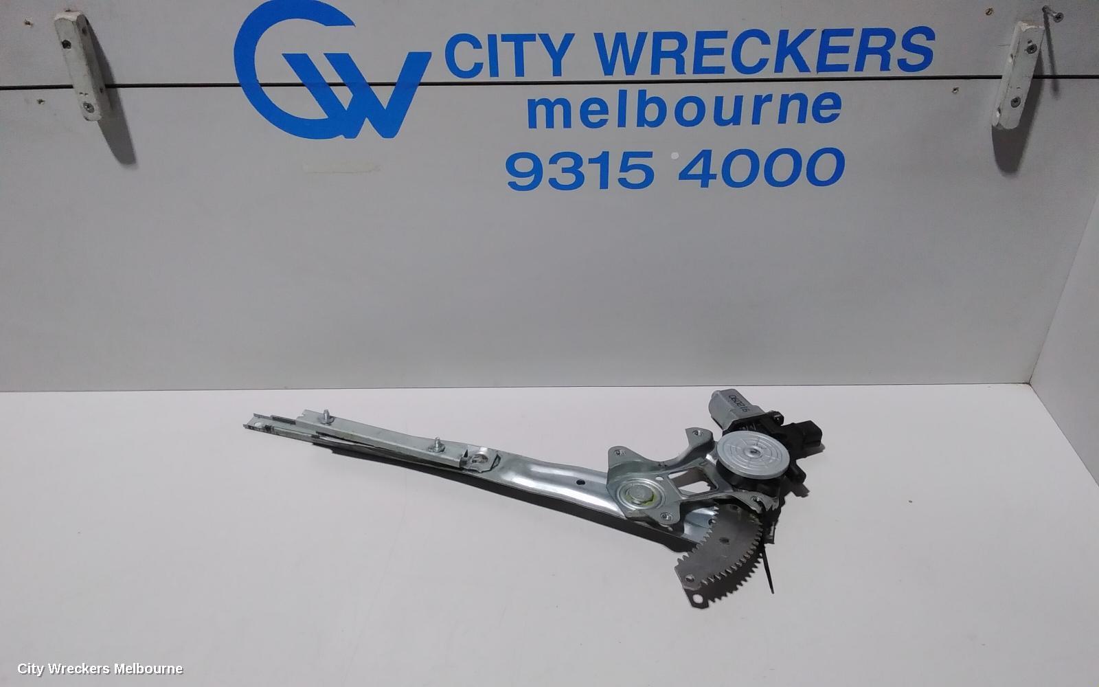 MITSUBISHI ASX LEFT FRONT WINDOW REG/MOTOR, XA-XC, 07/2010 ONWARDS