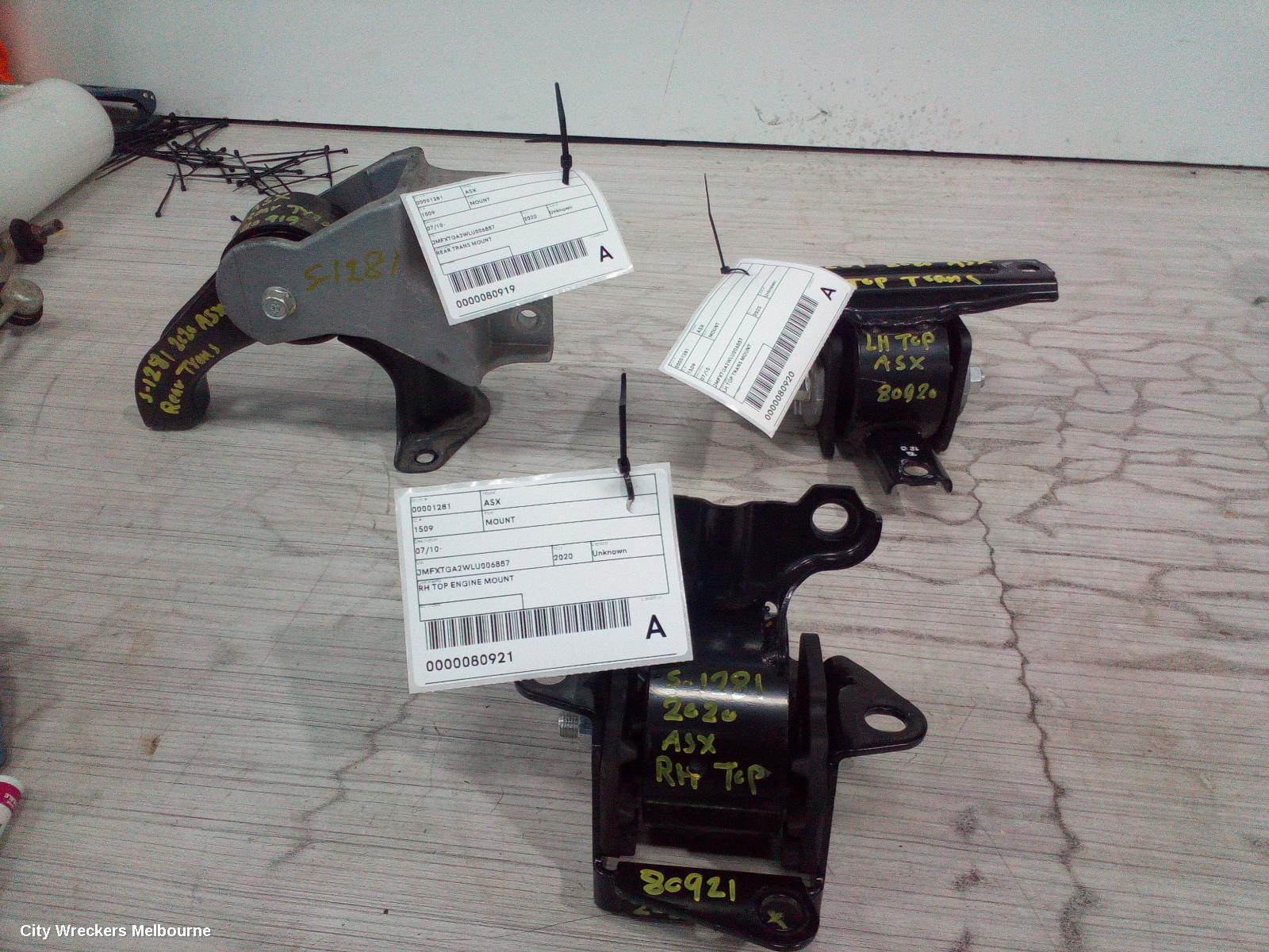 MITSUBISHI ASX MOUNT, ENGINE MOUNT, LEFT, PETROL, 2.0, 4B11, MIVEC/VVT, FWD, XA-XD, 05/2010 ONWARDS