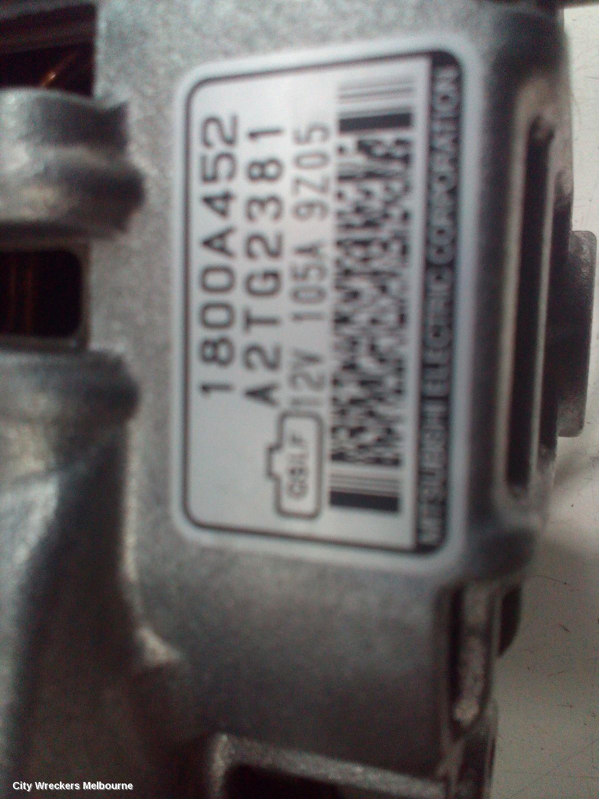 MITSUBISHI ASX ALTERNATOR, PETROL, 2.0/2.4, 105AMP, XD, 06/2019 ONWARDS