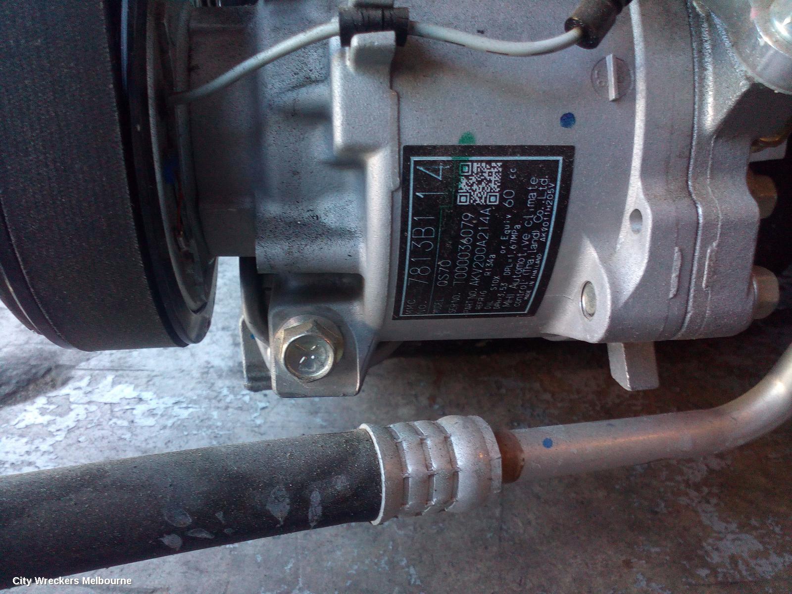 MITSUBISHI ASX A/C COMPRESSOR, XB-XD, 2.0/2.4, PETROL, QS70 TYPE, 07/2012 ONWARDS