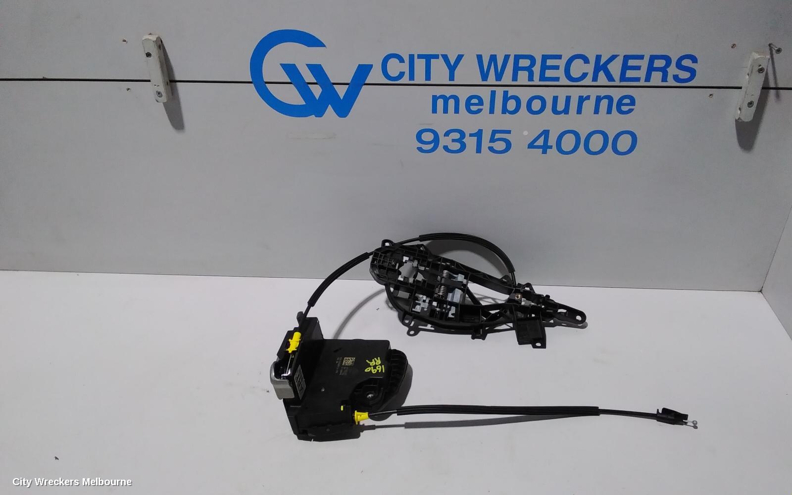 HOLDEN ASTRA DOOR/BOOT/GATE LOCK, RIGHT REAR DOOR LOCK, BK, 5DR HATCH/WAGON, 09/2016 ONWARDS