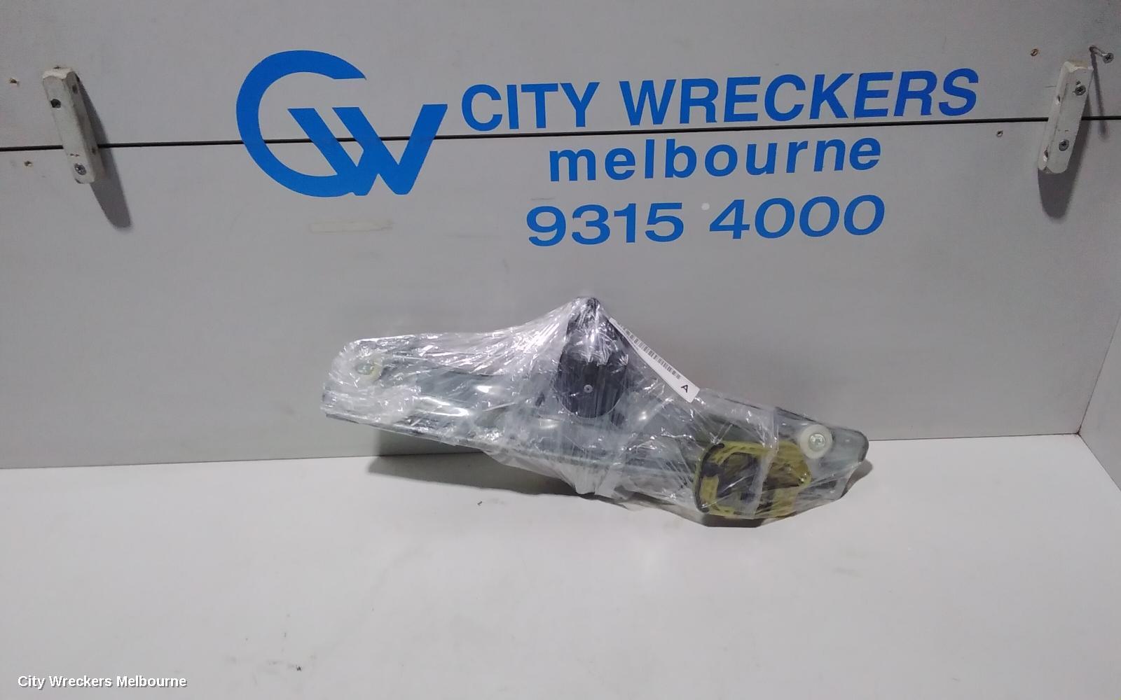 HOLDEN ASTRA RIGHT REAR WND REG/MOTOR, BK, 5DR HATCH, 09/2016 ONWARDS
