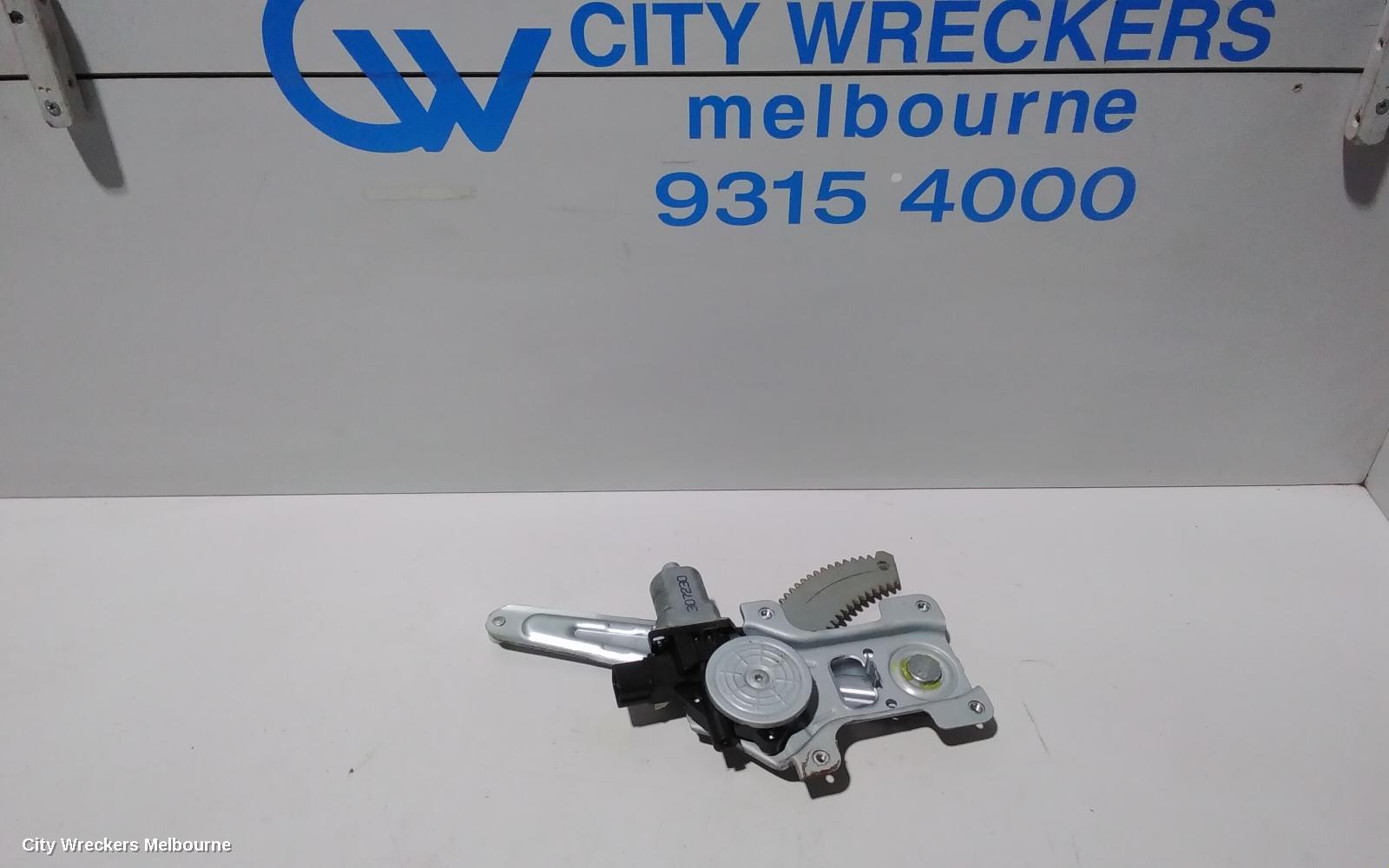 SUBARU XV LEFT REAR WND REG/MOTOR, POWER, G4X, 08/2011 - 04/2017
