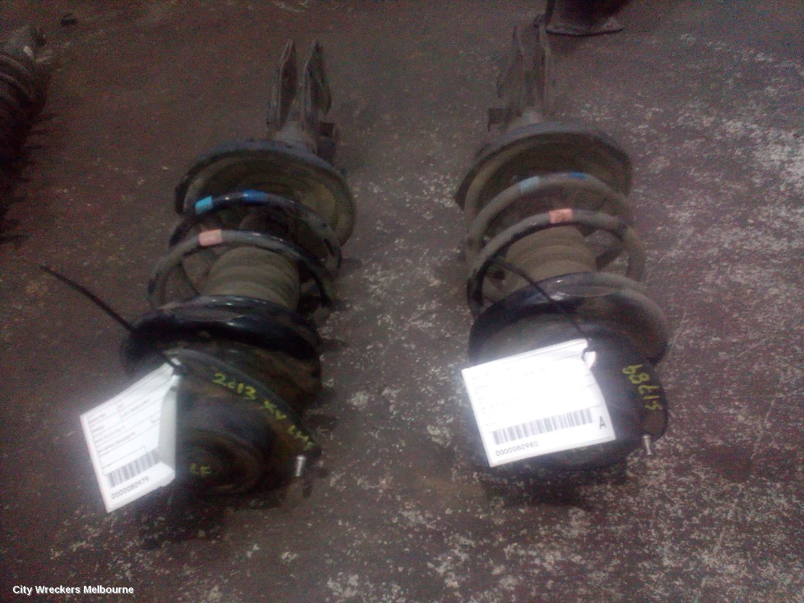 SUBARU XV RIGHT FRONT STRUT, G4X, 08/2011 - 04/2017